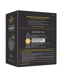  Lifestyles SKYN Supreme Feel Condoms - Pack of 30