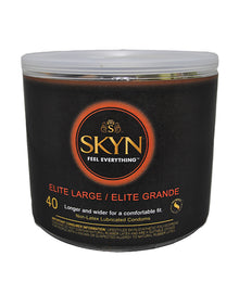  Lifestyles SKYN Elite Large Condoms - Bowl of 40