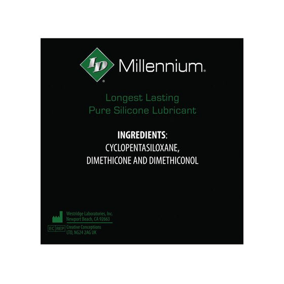 ID Millennium Silicone Lubricant - 4.4 oz Bottle