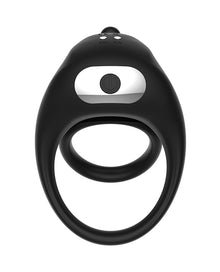  Cock Power Remote Control Pleasure Ring - Black