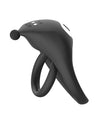 Cock Power Remote Control Pleasure Ring - Black
