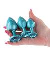 Rear Assets 3 pc Trainer Kit w/Teal Gem - Iridescent Teal