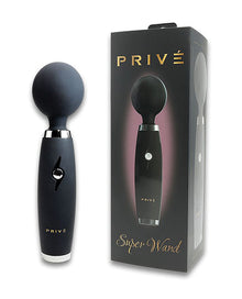  PRIVE Super Wand Massager - Black