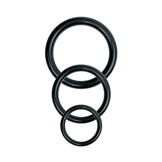 Basix Rubber Works Universal Harness Plus Size - Black