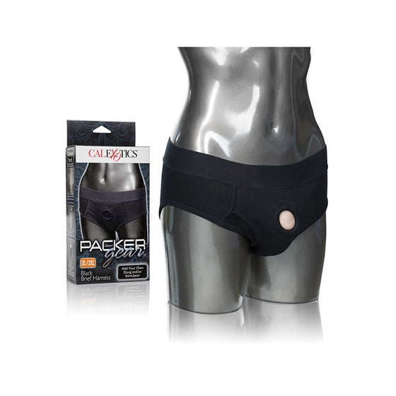 Packer Gear Brief Harness XL/2XL - Black
