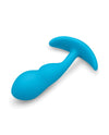 b-Vibe Remote Control P-Spot Snug Plug - Blue