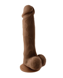  Selopa 6.5" Natural Feel Dildo - Dark
