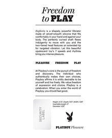  Playboy Pleasure Euphoria Mini G-Spot Vibrator - Opal