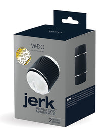  VeDO Jerk Masturbation Sleeve - Black/Clear