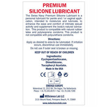  Swiss Navy Lube Silicone - 8 oz