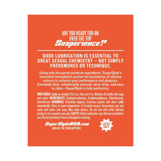 SuperSlyde Silicone Lubricant - 3.4 oz