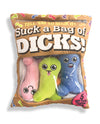 Suck A Bag of Dicks Plushy Pillows - Plush Bag of 5 Dicks