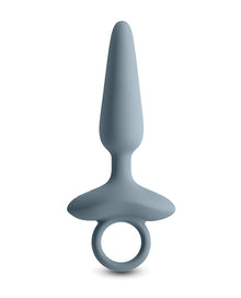  Renegade Maverick Vibrating Anal Plug - Gray