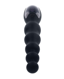  Zero Tolerance Backdoor Baton Beaded Anal Vibrator - Black