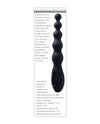 Zero Tolerance Backdoor Baton Beaded Anal Vibrator - Black