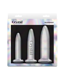  Crystal Anal Trainer Kit - Clear 3 pc Set