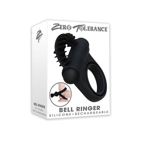 Zero Tolerance Bell Ringer Cock Ring - Black
