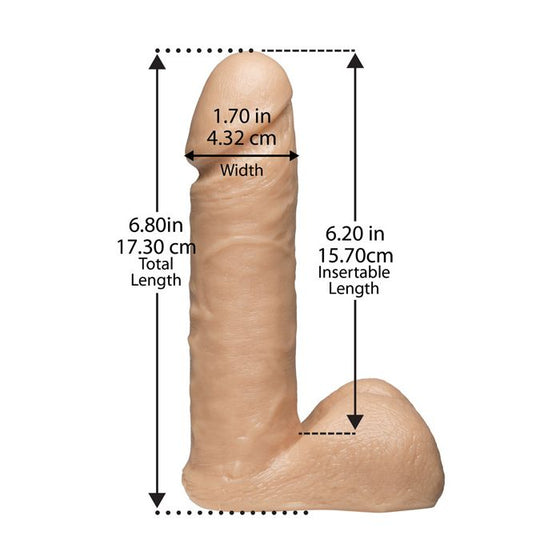 Ultra Harness 2 Set 2 w/7" Realistic Dong & Powder