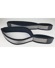  Spartacus Wrist to Thigh Cuffs - Neoprene Silver