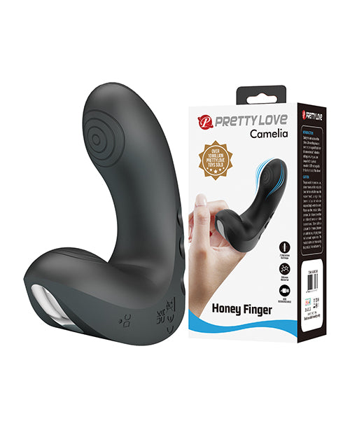 Pretty Love Camelia Finger Vibe - Black