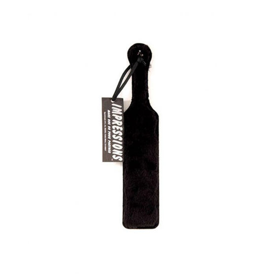 Sportsheets Leather Paddle w/Black Fur