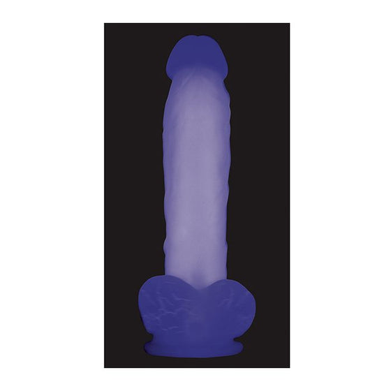 Evolved Luminous Dildo Non Vibrating - Purple