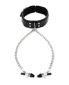Sex & Mischief Nipple Clamps w/Collar