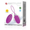 Pretty Love Jessica 12 Functions Egg Vibrator - Fuchsia