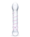 Glas Spiral Staircase Full Tip Glass Dildo