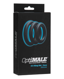  OptiMale C Ring Kit Thick - Black