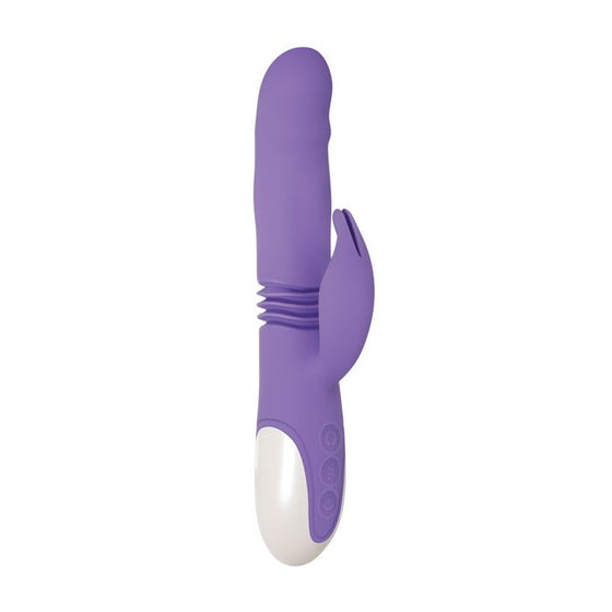 Evolved Thick & Thrust Bunny Dual Stim Rechargeable - Purple