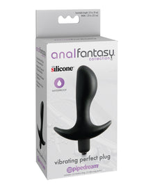  Anal Fantasy Collection Vibrating Perfect Plug - Black