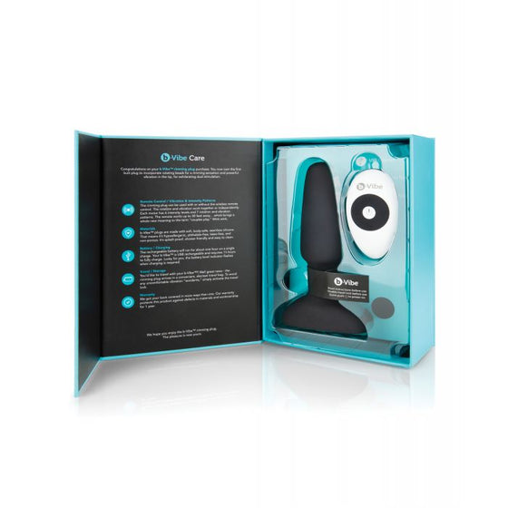 b-Vibe Rimming Plug  2 - Black