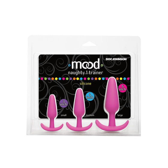 Mood Naughty 1 Anal Trainer Set - Pink Set of 3