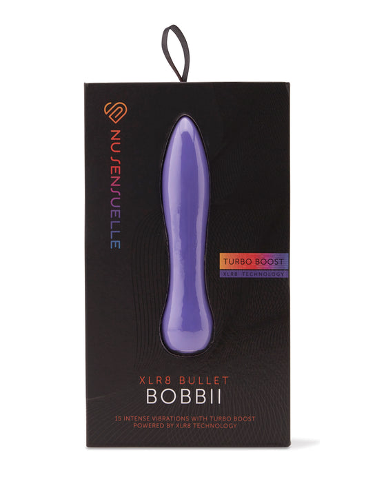 Nu Sensuelle Bobbii Flexible Vibe XLR8 Turbo Boost - Ultra Violet