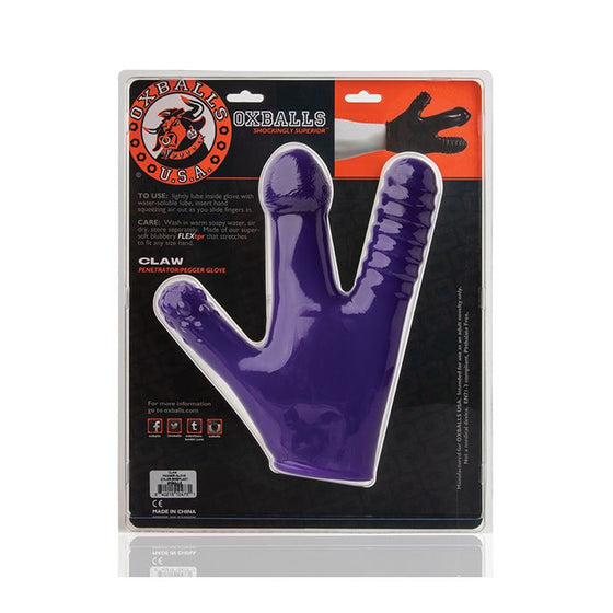 Oxballs Claw Glove - Eggplant