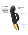 Dorcel G-Stormer Thrusting G Spot Rabbit - Black/Gold