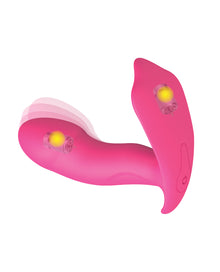  Dorcel Secret Clit Dual Stim Heating and Voice Control - Pink