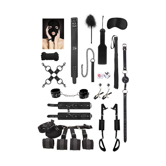 Shots Advanced Bondage Kit - Black