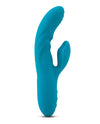 Nu Sensuelle Nubii Kiah Turbo Boost & Heating Dual Stim Rabbit - Blue