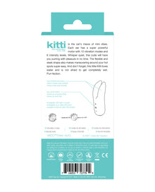  VeDO Kitti Rechargeable Dual Vibe - Tease Me Turquoise