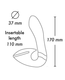  Shunga Soyo Intimate Massager - Black