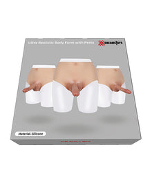  XX-DREAMSTOYS Ultra Realistic Penis Form Medium - Ivory