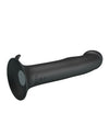 Pretty Love Murray Pulsating & Vibrating Suction Cup Dildo - Black