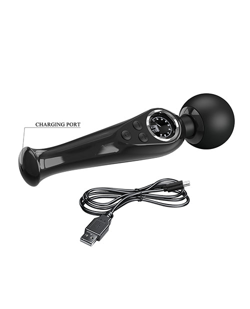Pretty Love Skylar LED Digital Display Wand - Black