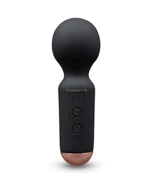  Coquette The Small Wonder Mini Wand - Black/Rose Gold