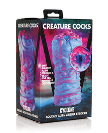  Creature Cocks Cyclone Alien Silicone Vagina Stroker