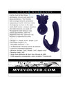 Evolved Lord of the Wings Flapping & Vibrating Stimulator - Purple