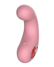  Luv Inc. Curved Vibrator - Light Pink