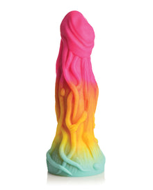  Creature Cocks Shape Shifter Alien Silicone Dildo - Multi Color